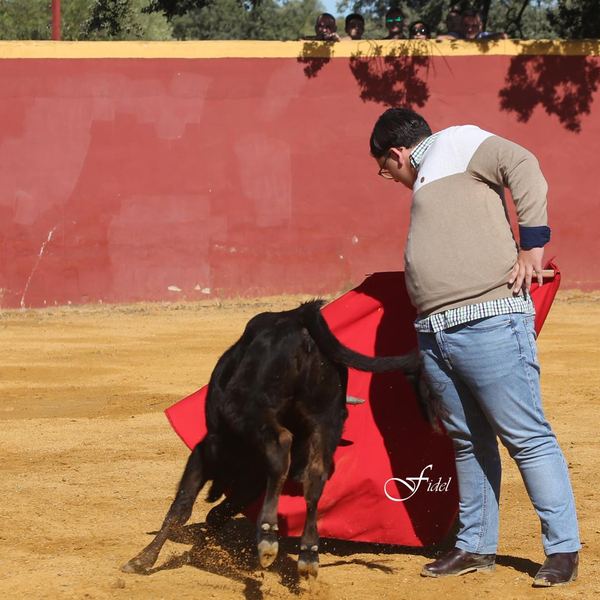 Alumno de la Escuela Taurina de Cabra