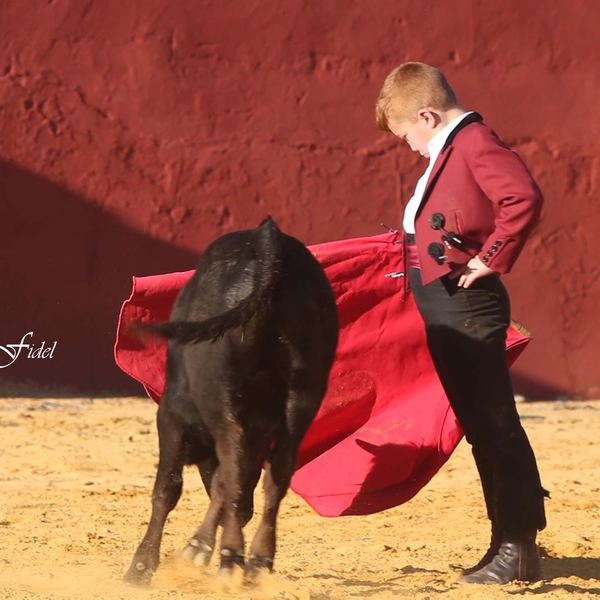 Alumno de la Escuela Taurina de Cabra
